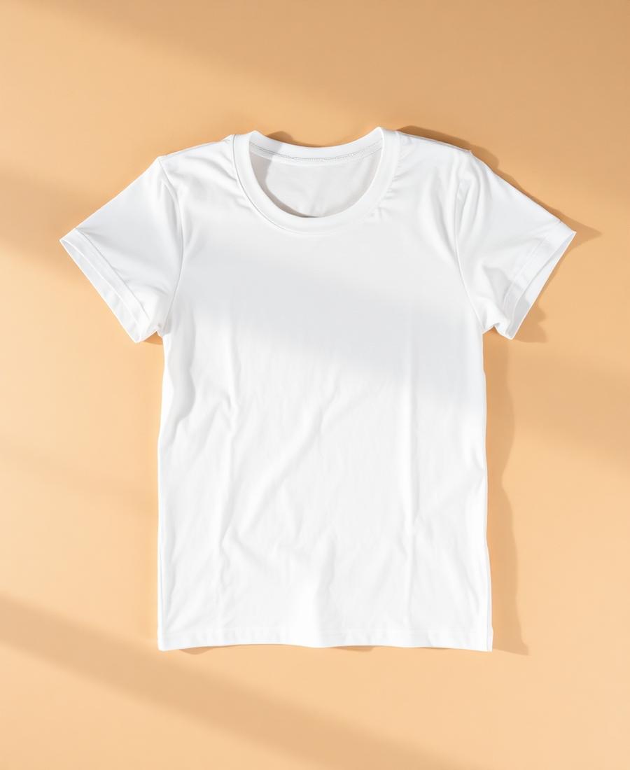 T-shirt Signature Crème